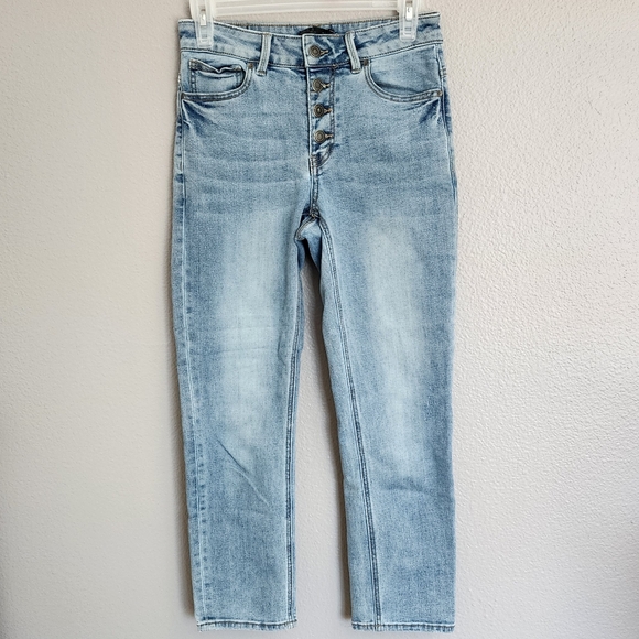 PRANA WOMENS CROPPED JEANS/  2/26 - Picture 1 of 11